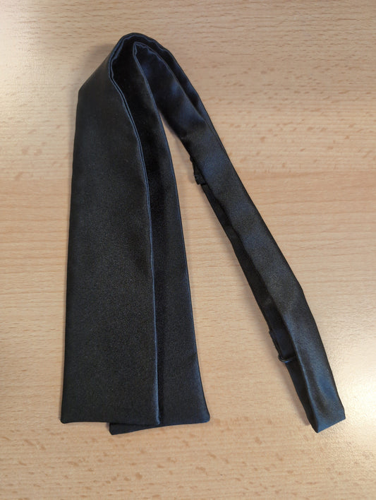 Self-Tie Bow Tie - STOCK CLEARANCE - Bow Ties - Black Bat-wing Bows 