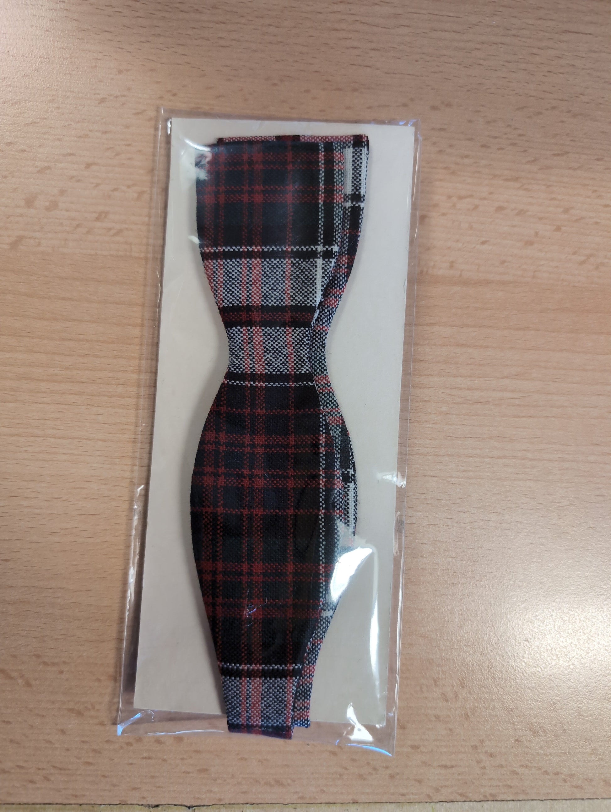 Self-Tie Bow Tie - STOCK CLEARANCE - Bow Ties - Red Tartan 