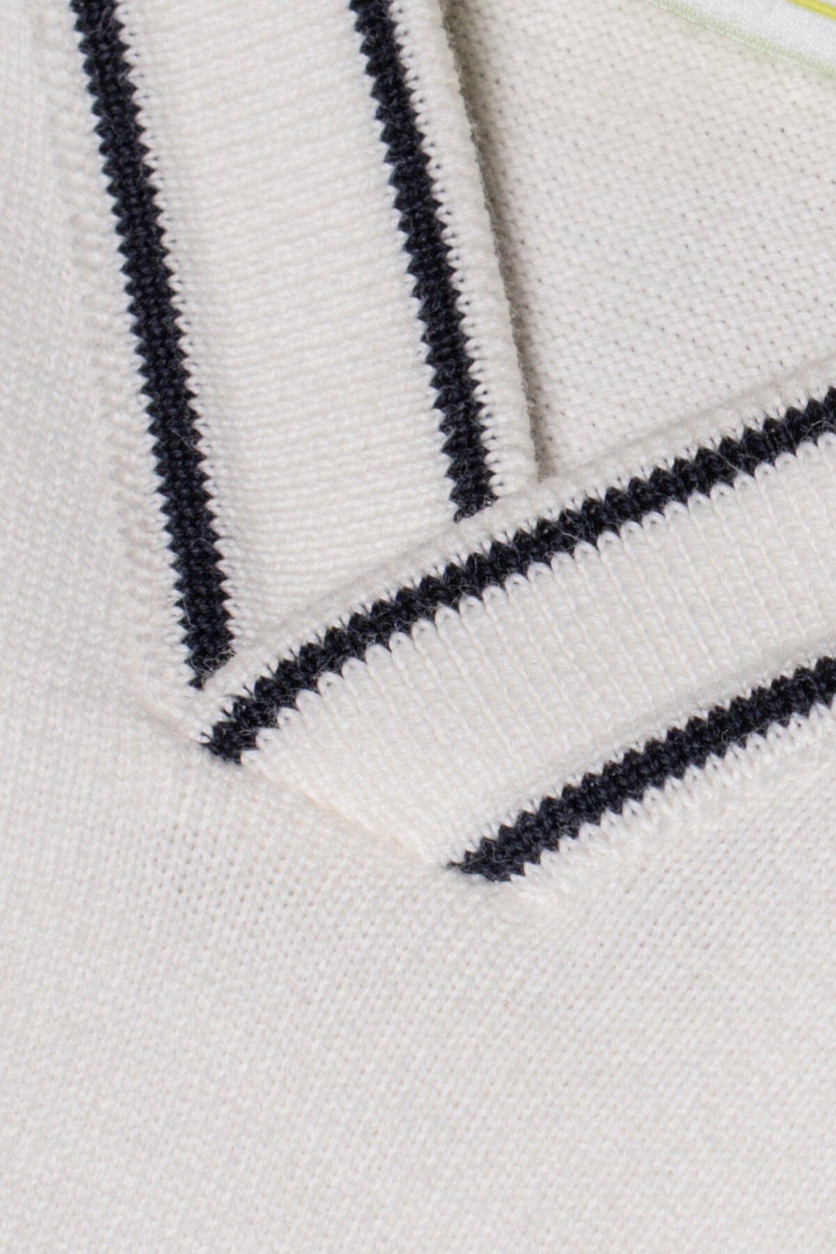 Seppi Ecru Polo Shirt - Polo Shirts - 