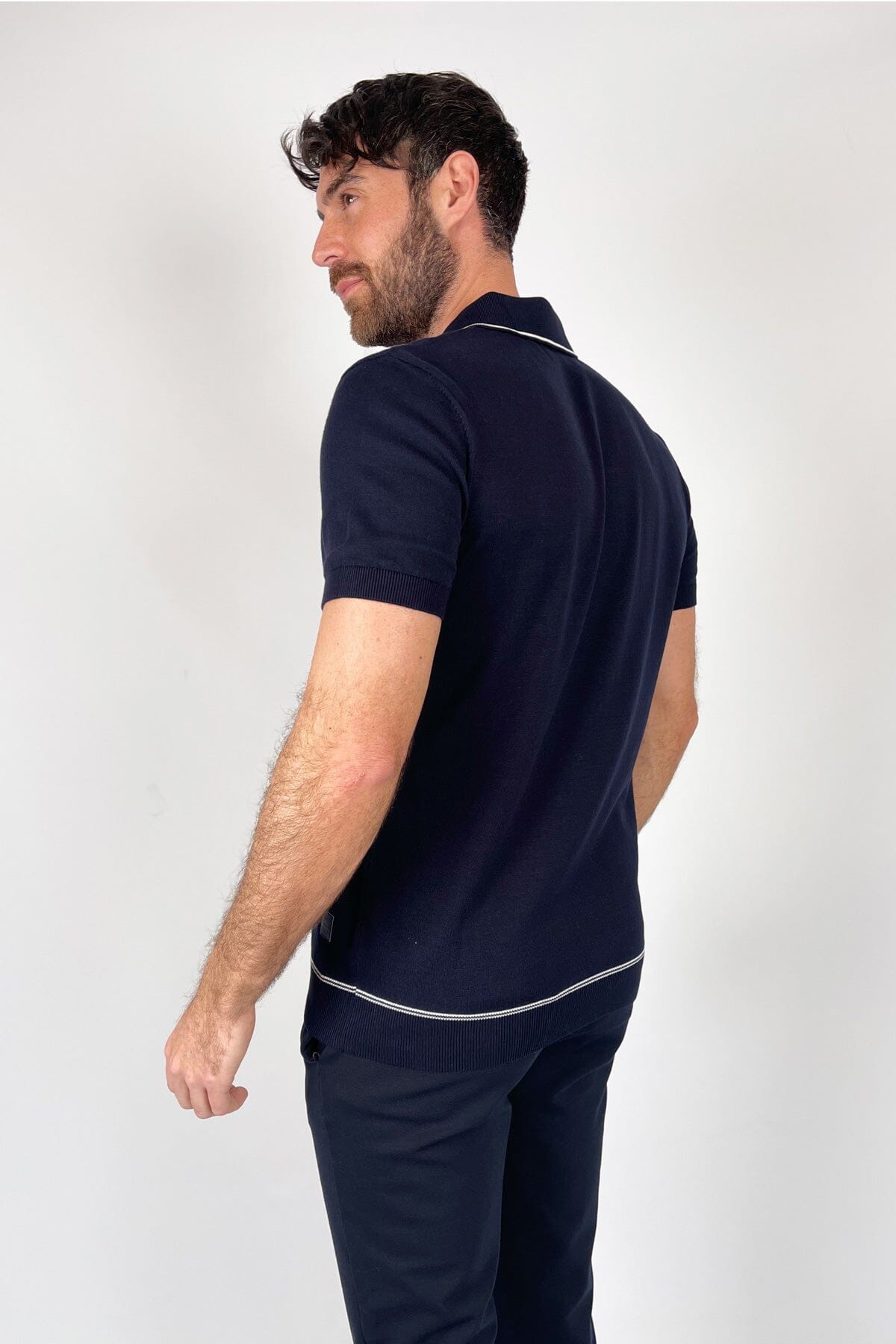 Seppi Navy Polo Shirt - Polo Shirts - 