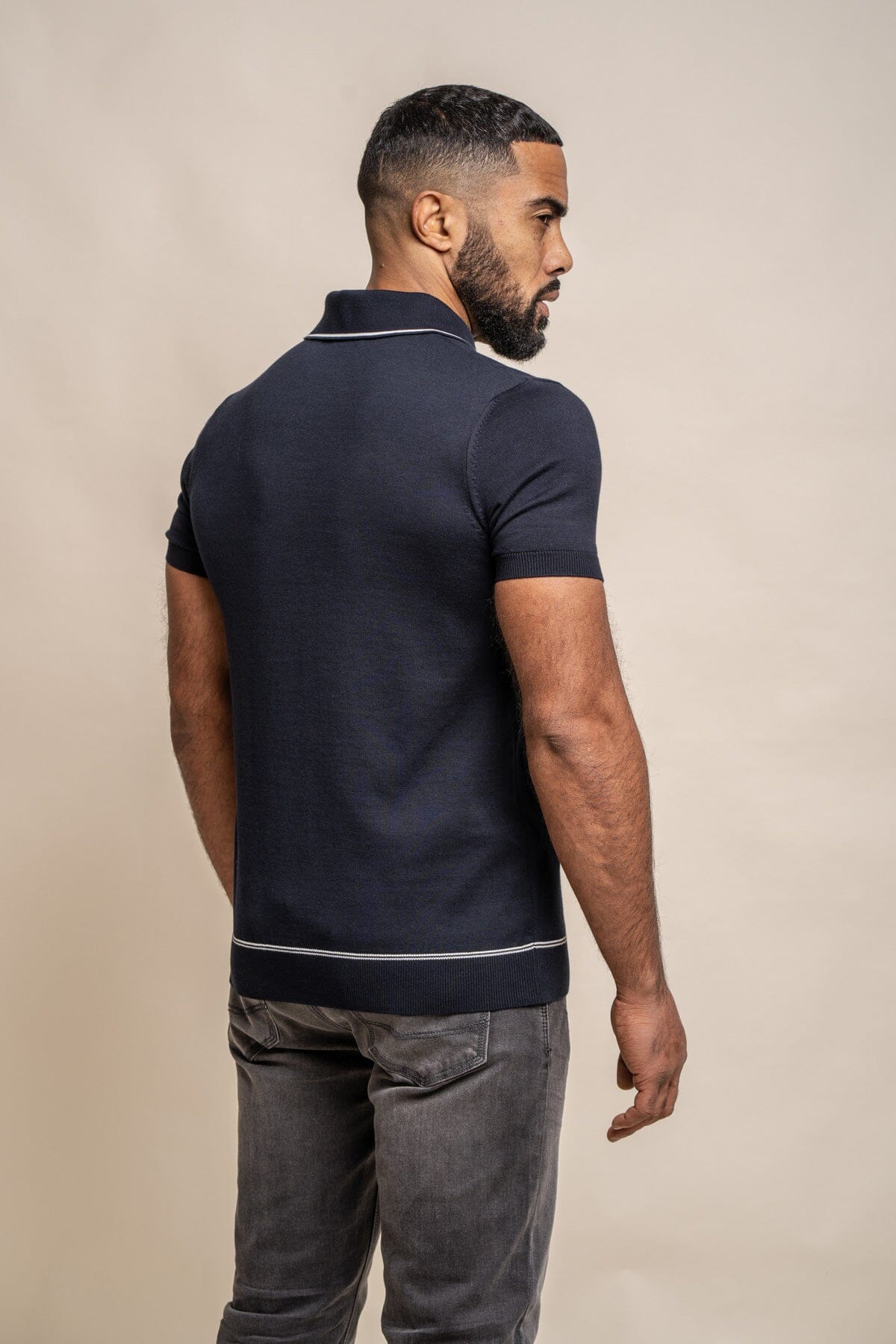 Seppi Navy Polo Shirt - Polo Shirts - 