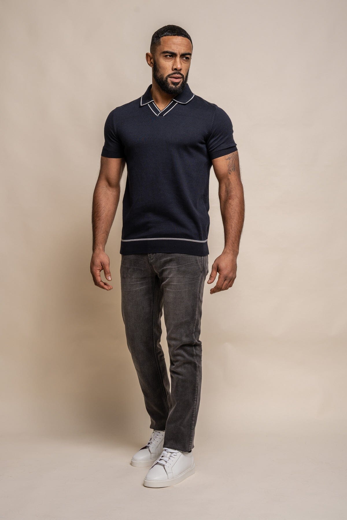 Seppi Navy Polo Shirt - Polo Shirts - 
