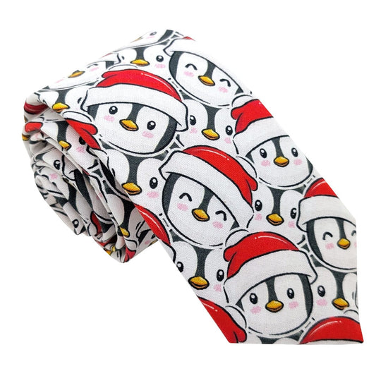 Smiley Penguins Tie - Ties - 