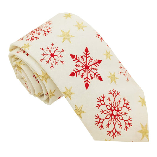 Snowflakes Tie - Ties - 