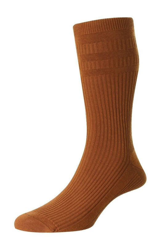Soft-Top Cotton-blend Socks - Socks - Maple 