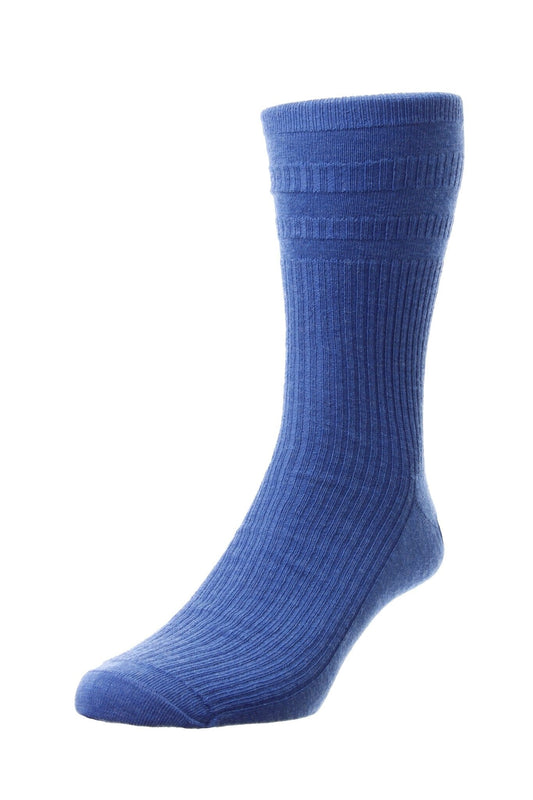 Soft-Top Wool-blend Socks - Socks - Gunmetal 