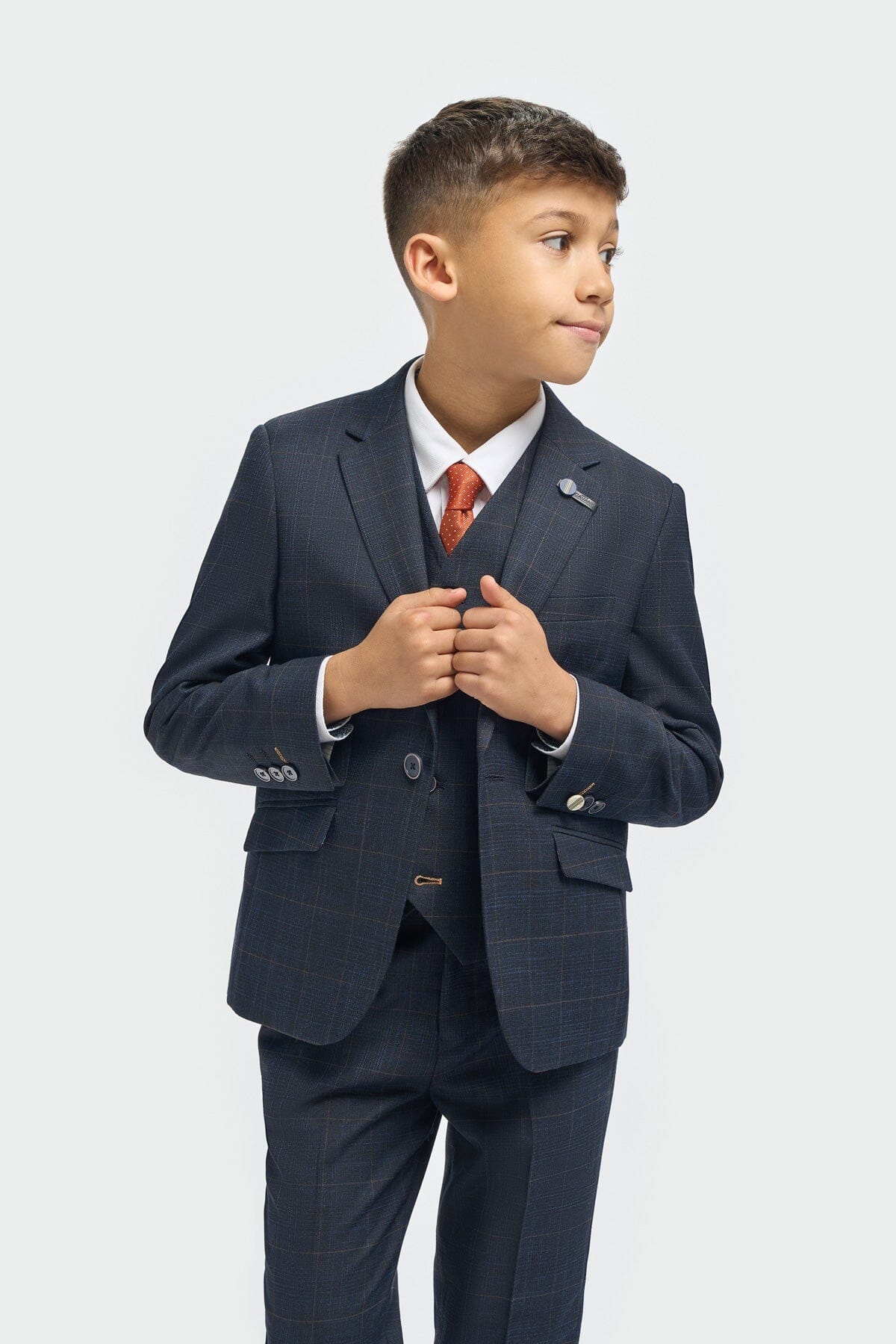 Torino Navy Suit Swatch - Swatch - 