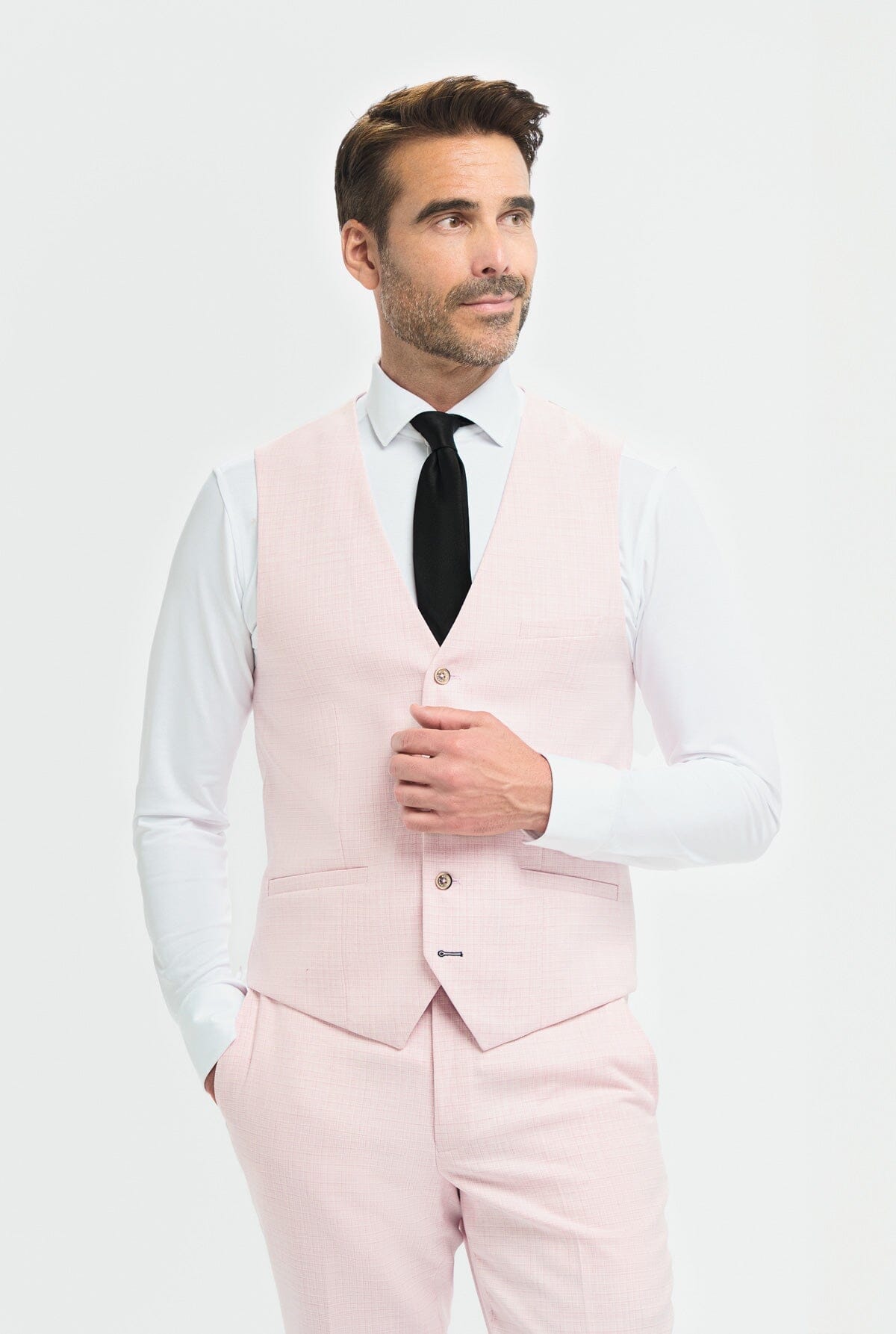 Tropez Mauve 3 Piece Suit - Suits - 
