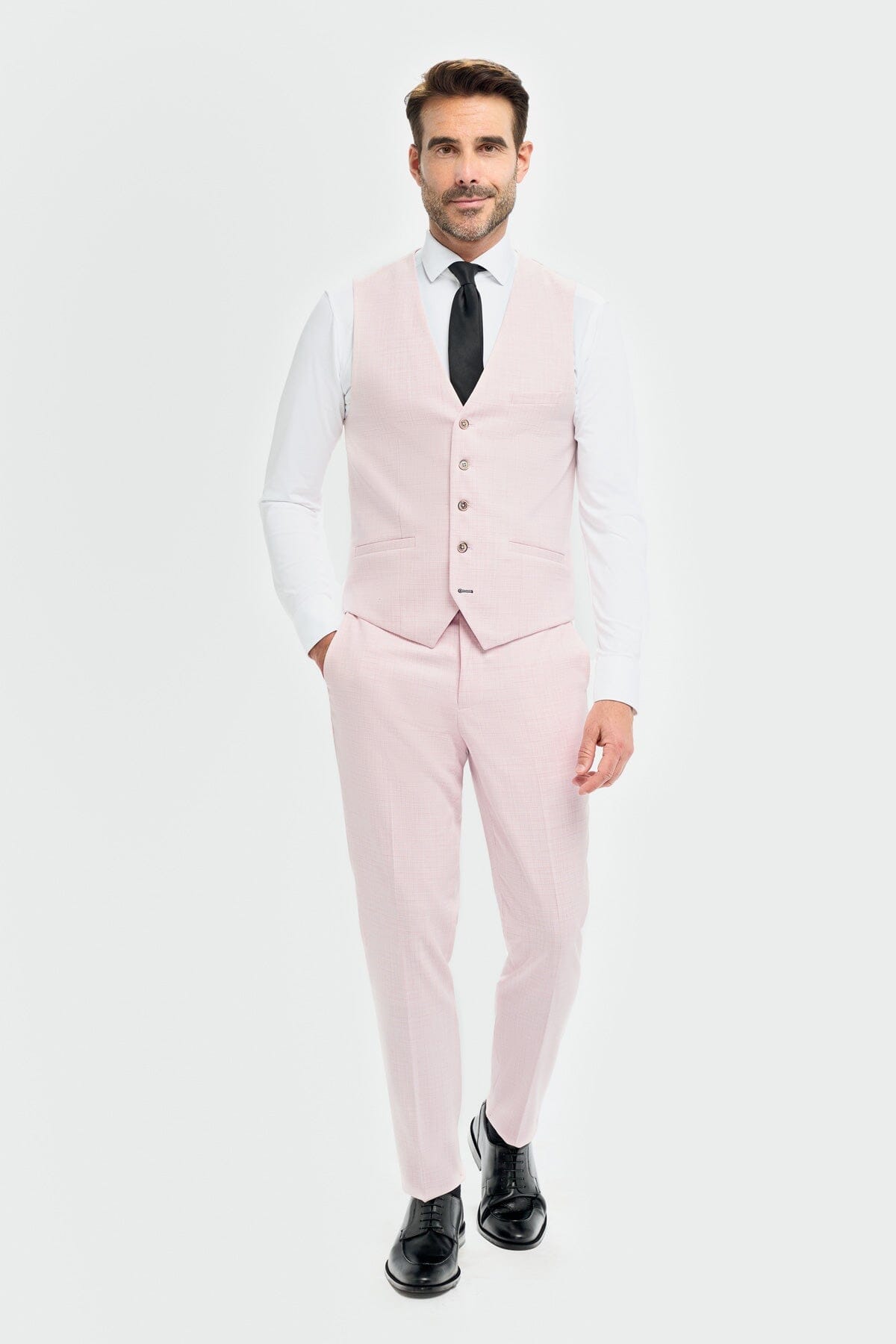 Tropez Mauve 3 Piece Suit - Suits - 