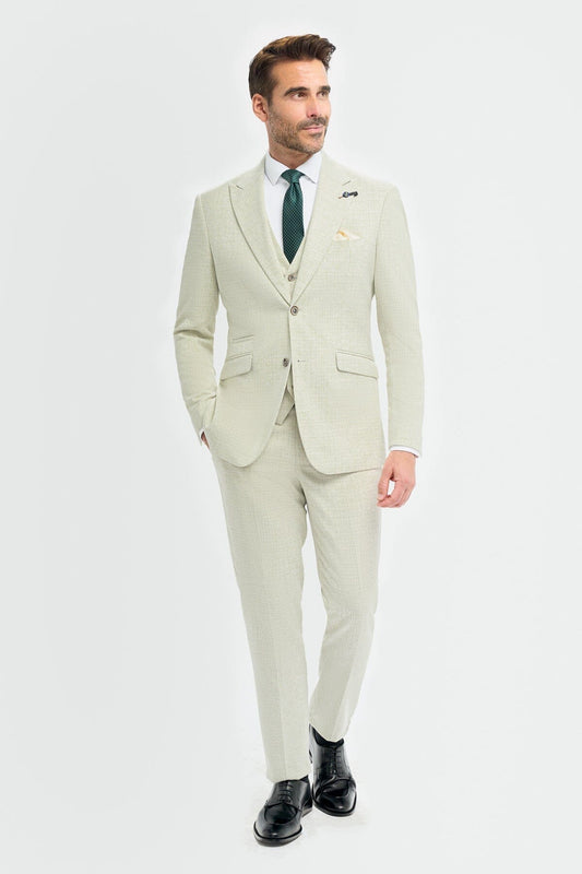 Tropez Sage 3 Piece Suit - Suits - 