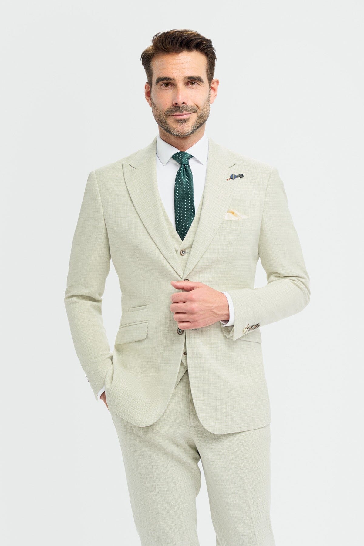 Tropez Sage 3 Piece Suit - Suits - 