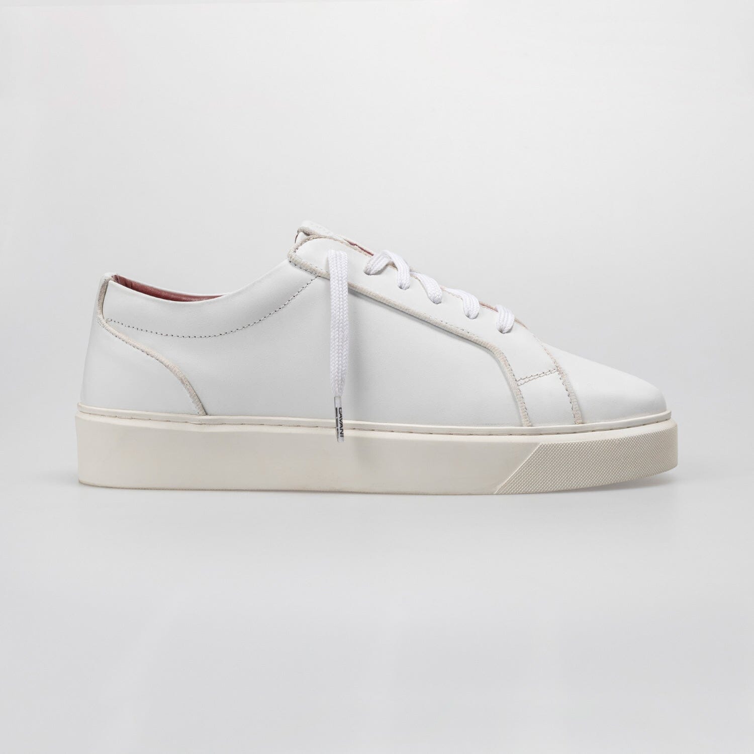 White Leather Trainers - Trainers - 7 - THREADPEPPER