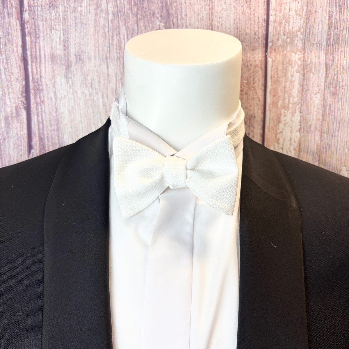 White Marcella Bow Tie - Bow Ties - 