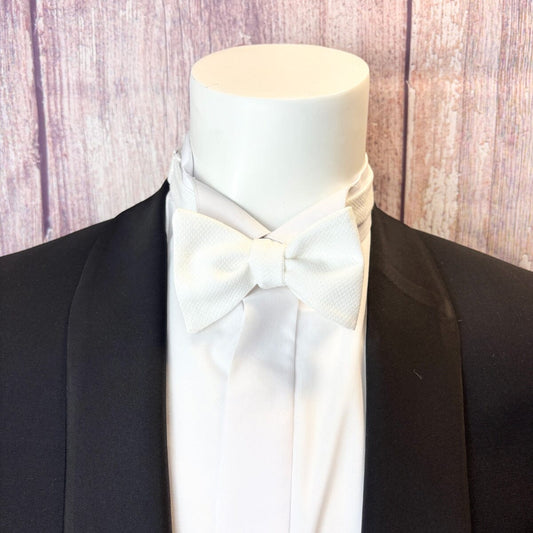 White Marcella Bow Tie - Bow Ties - 