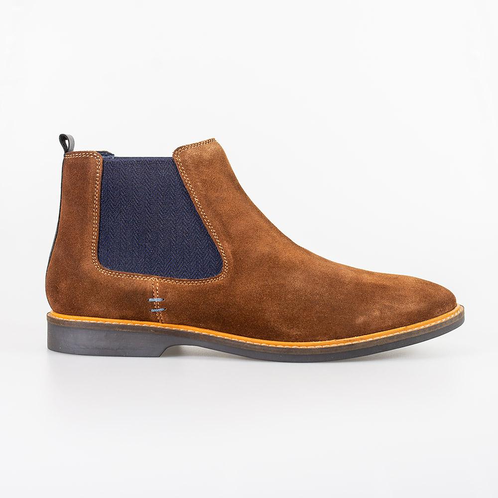 Arizona Cognac Boots - Sticky Sole Fault - Boots - - THREADPEPPER
