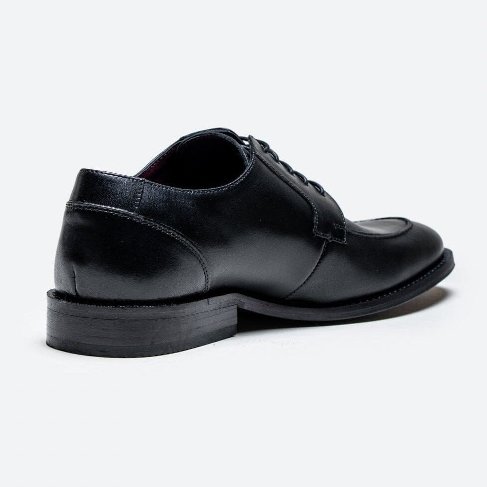 Berlin Plain Black Shoes - Shoes - - THREADPEPPER