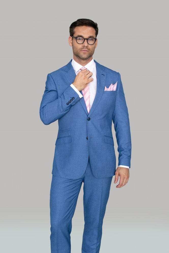 Blue Jay 3 Piece Suit - Suits - - THREADPEPPER