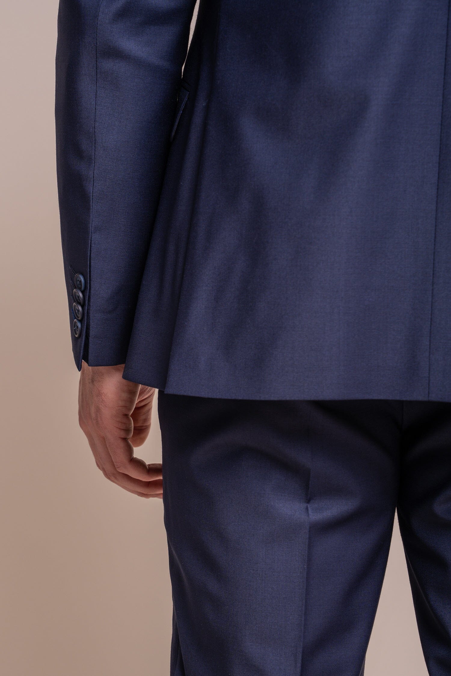 Bond Navy Blazer - Blazers & Jackets - - THREADPEPPER