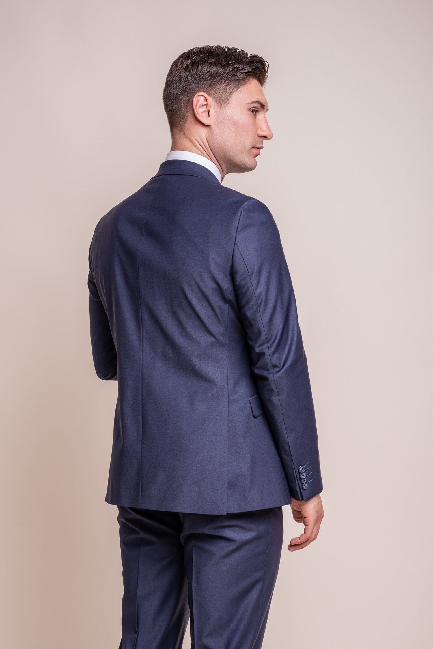 Bond Navy Blazer - Blazers & Jackets - - THREADPEPPER