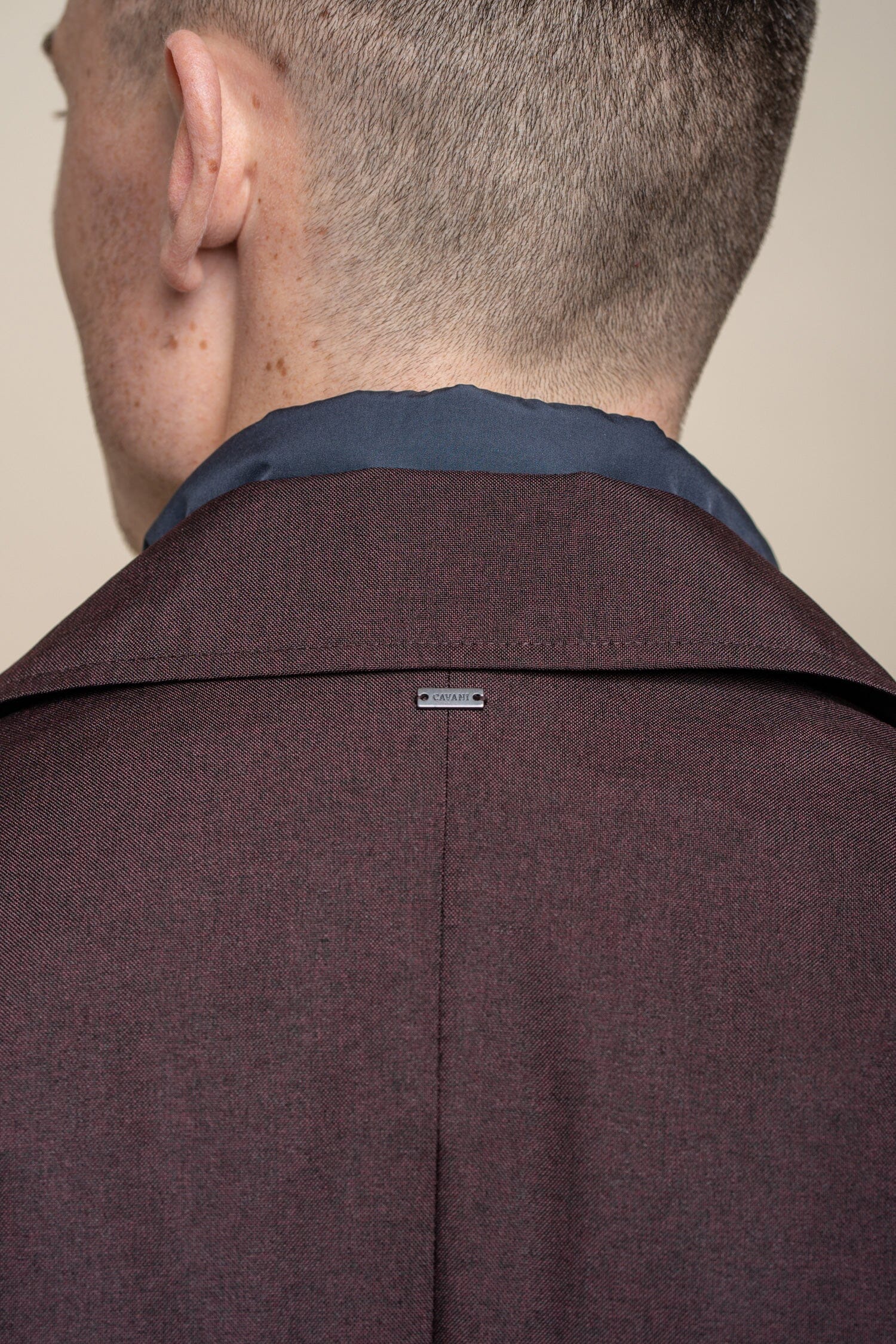 Brando Wine Mac Coat - Coats - - THREADPEPPER