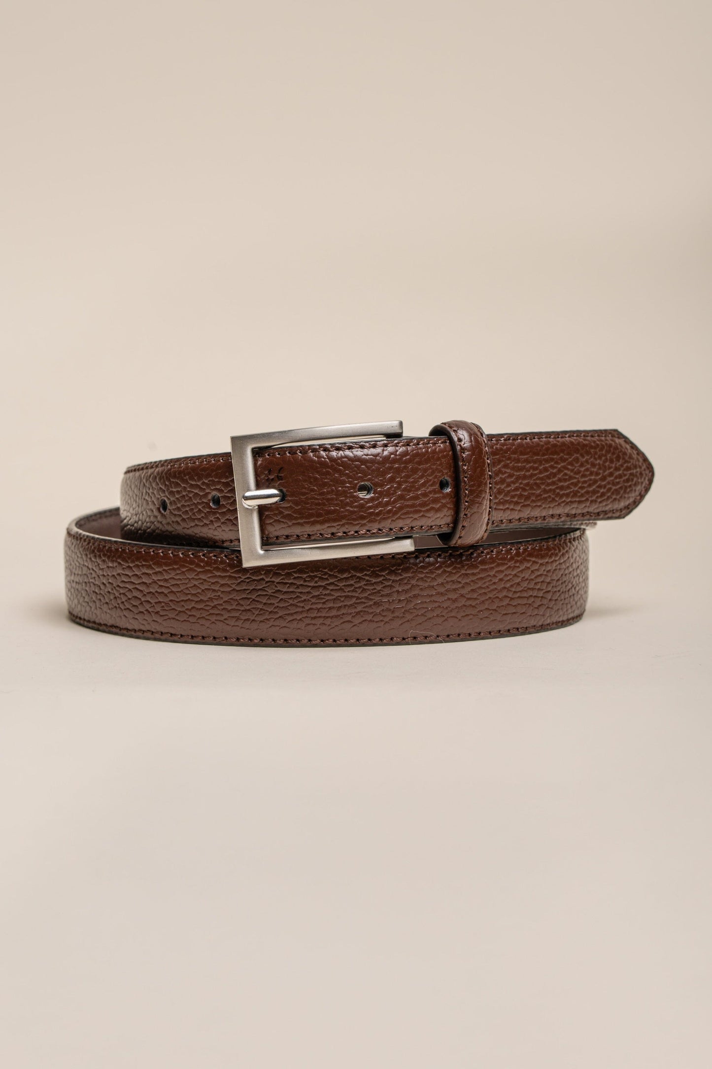 BT03 Belt - Available in 3 colours - Belts - Brown 30" - 32" - THREADPEPPER
