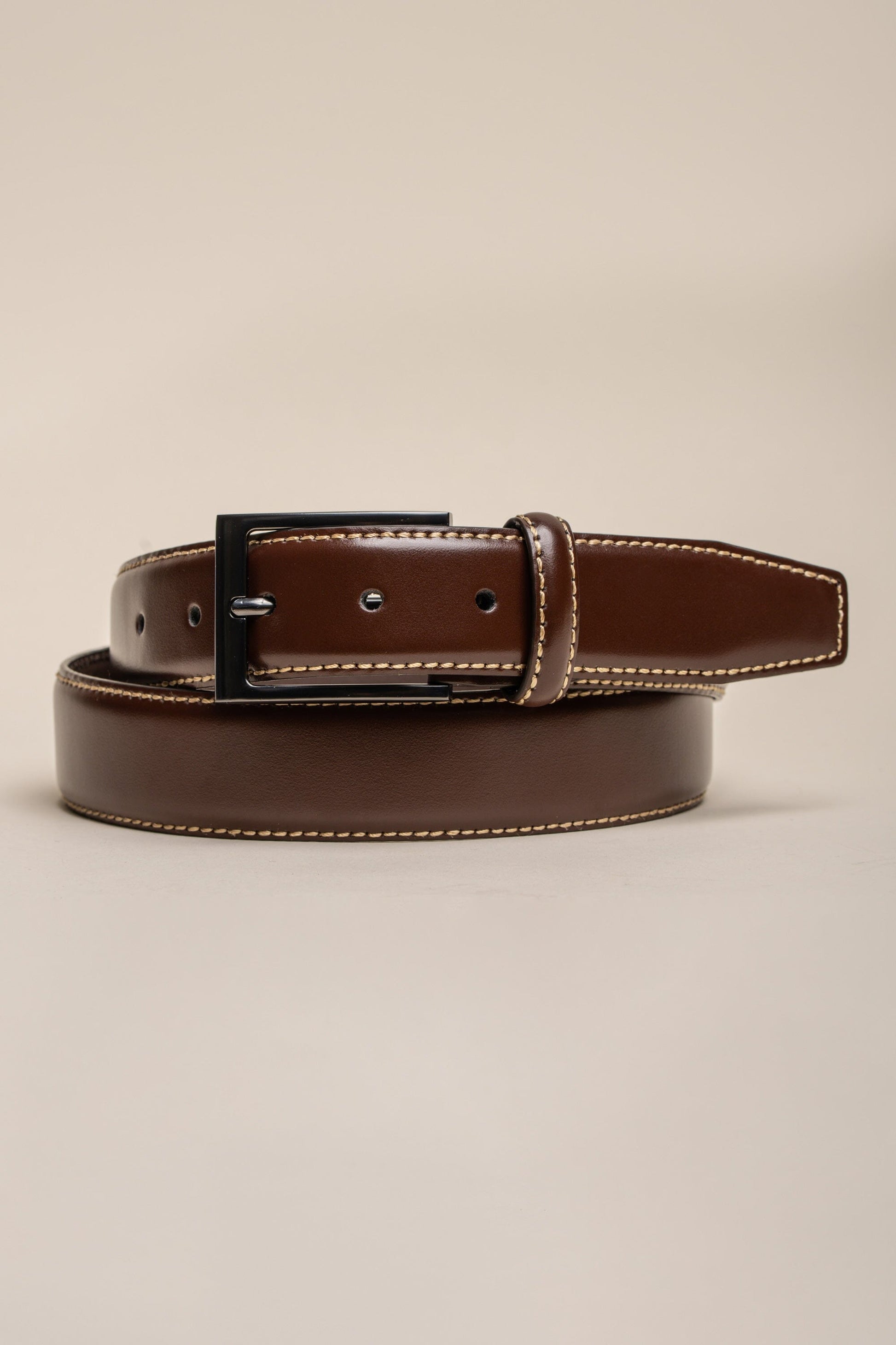 BT04 Belt - Available in 3 colours - Belts - Brown 30" - 32" - THREADPEPPER