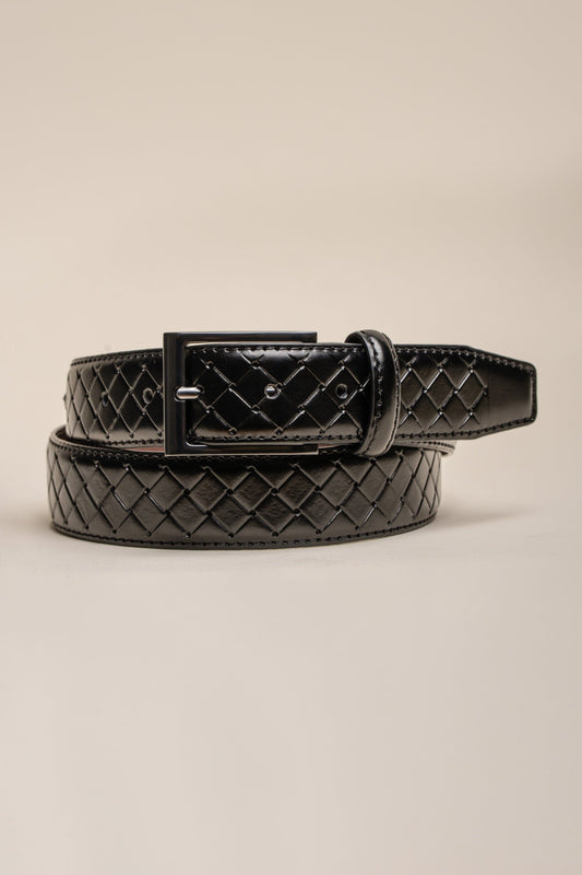 BT06 Belt - Available in 2 colours - Belts - Black 30" - 32" - THREADPEPPER