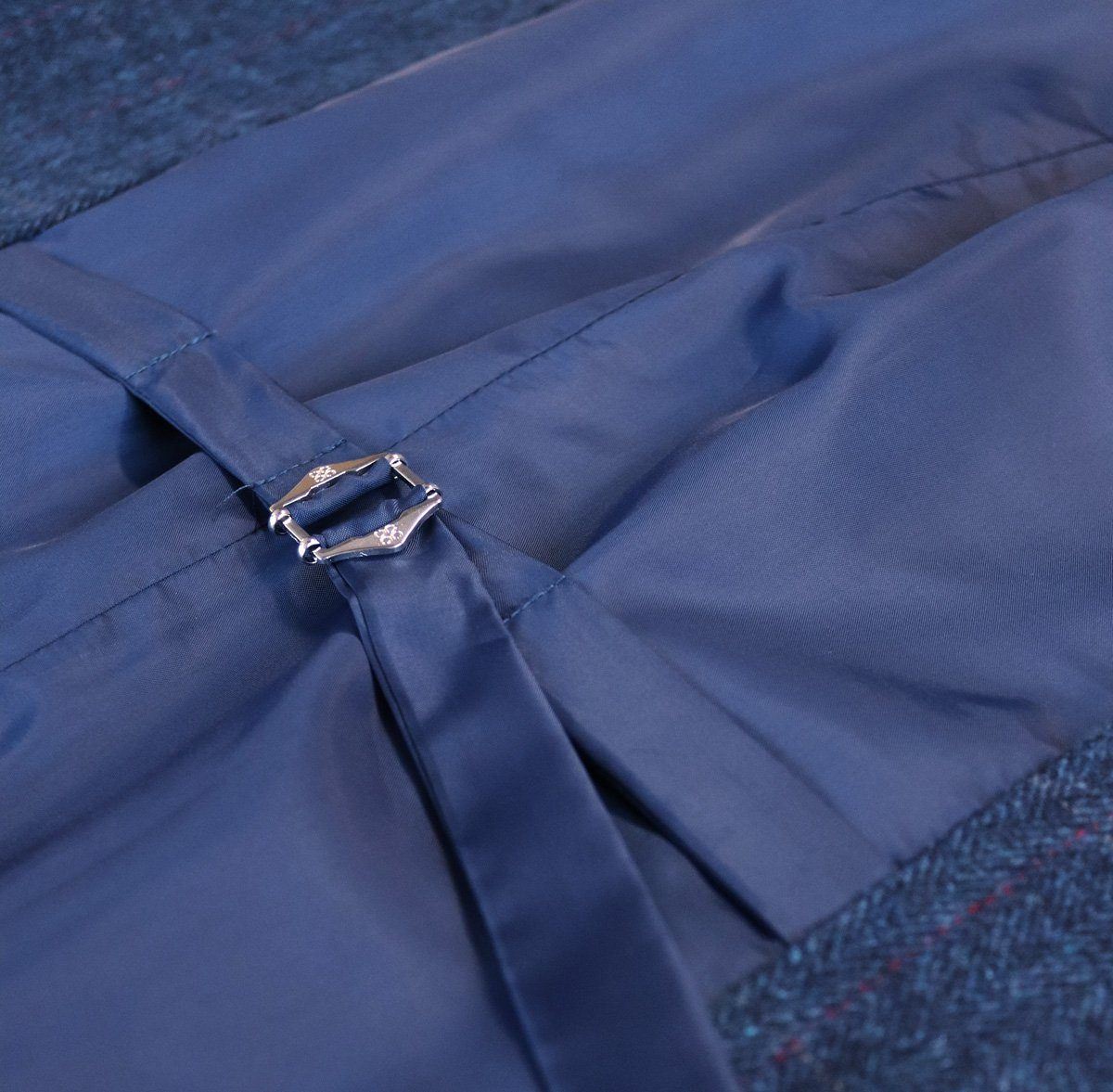 Blue Tweed Waistcoat - STOCK CLEARANCE - Waistcoats - - THREADPEPPER