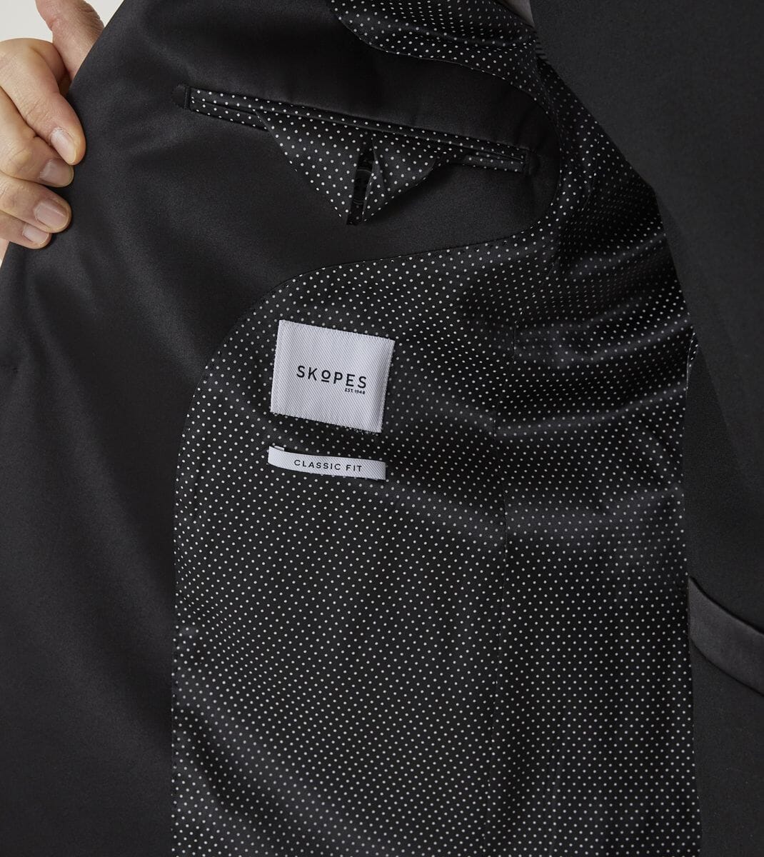 Cavendish Black Dinner Jacket - Blazers & Jackets - - THREADPEPPER