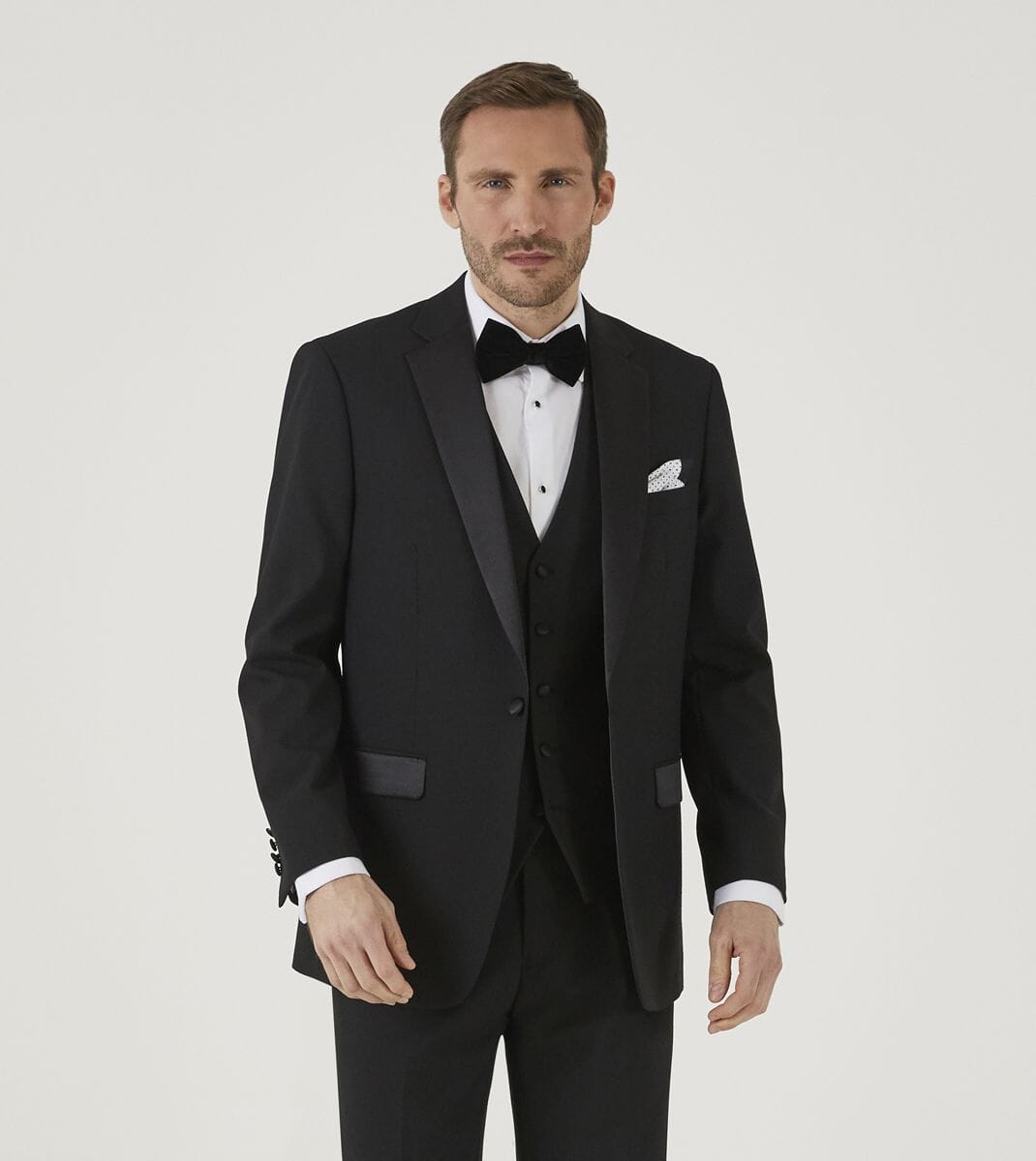 Cavendish Black Dinner Jacket - Blazers & Jackets - 34R - THREADPEPPER