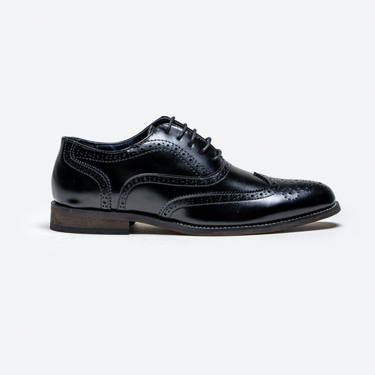 Clark Black Brogue Shoes - OOS - 2/8/23 - Shoes - 7 - THREADPEPPER