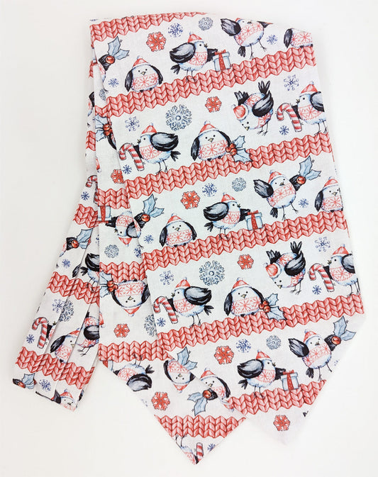 Cosy Robin Cotton Cravat - Cravats - - THREADPEPPER