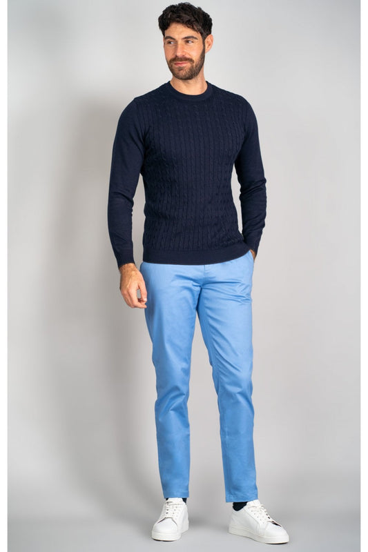 Dakota Azure Chinos - Chinos - - THREADPEPPER