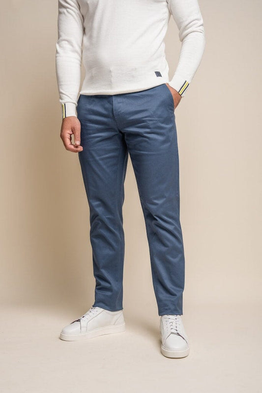 Dakota Cobolt Chinos - Chinos - 30R - THREADPEPPER