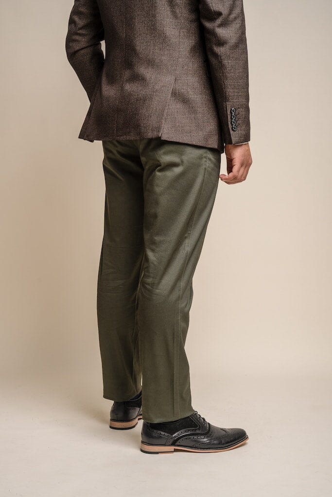 Dakota Olive Chinos - Chinos - - THREADPEPPER