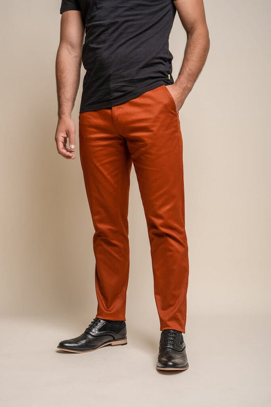 Dakota Rust Chinos - Chinos - 30R - THREADPEPPER