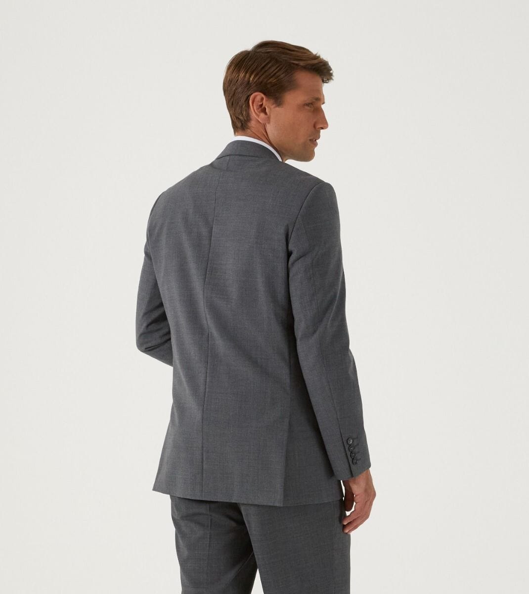 Darwin 2 Button Grey Jacket - Blazers & Jackets - - THREADPEPPER