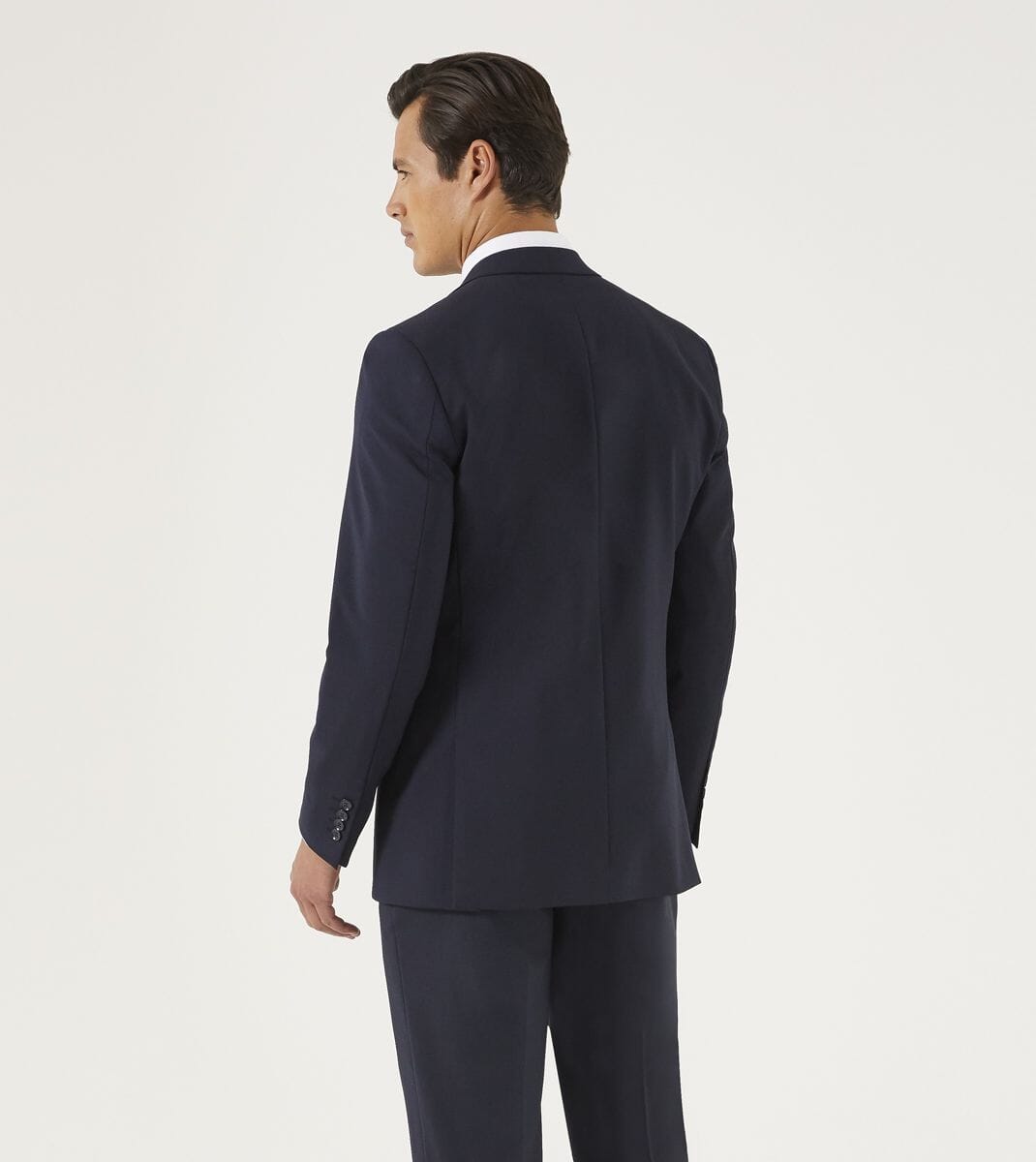 Darwin 2 Button Navy Jacket - Blazers & Jackets - - THREADPEPPER