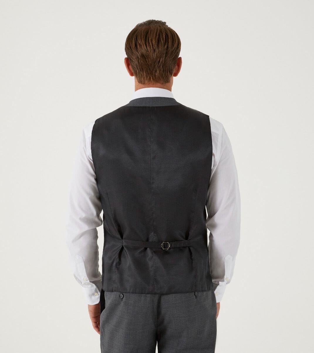 Darwin Grey Waistcoat - Waistcoats - - THREADPEPPER