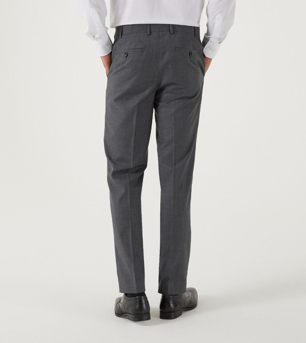 Farnham Grey Trousers - DUE 30/9/23 - Trousers - - THREADPEPPER