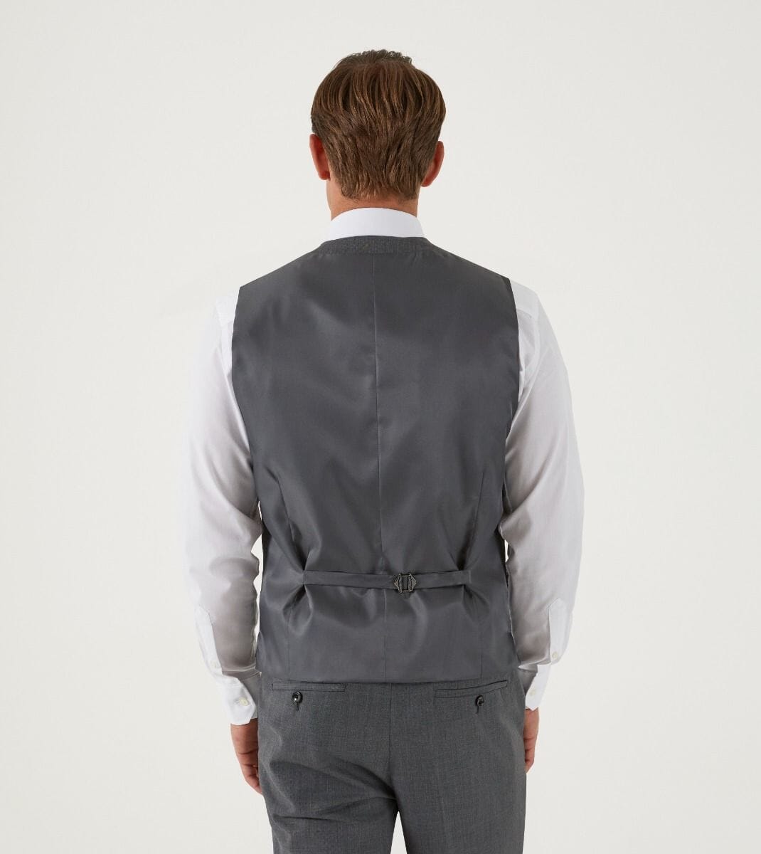 Farnham Grey Waistcoat - DUE 30/9/23 - Waistcoats - - THREADPEPPER