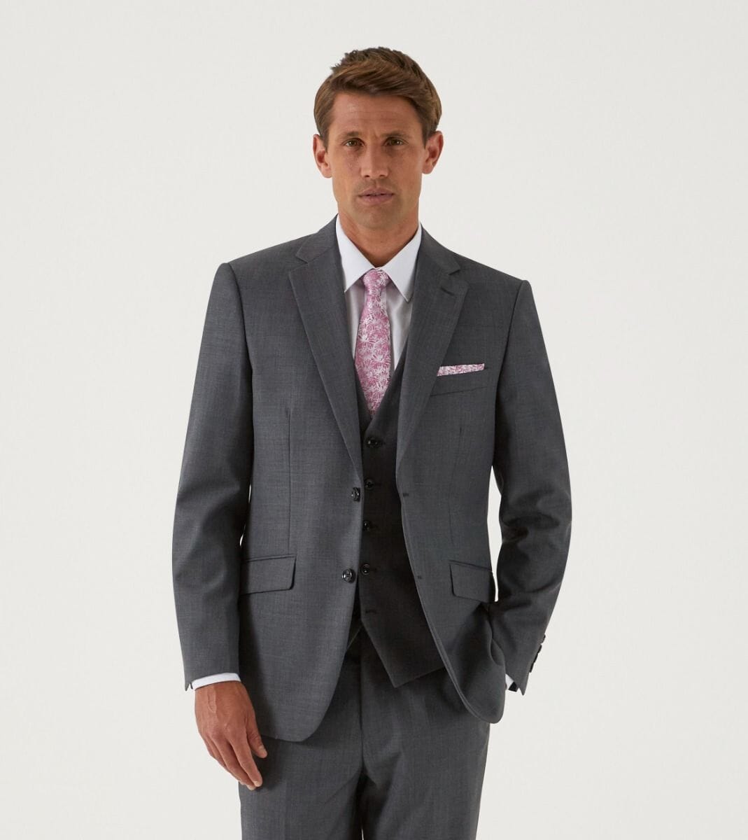 Farnham Grey Waistcoat - DUE 30/9/23 - Waistcoats - - THREADPEPPER