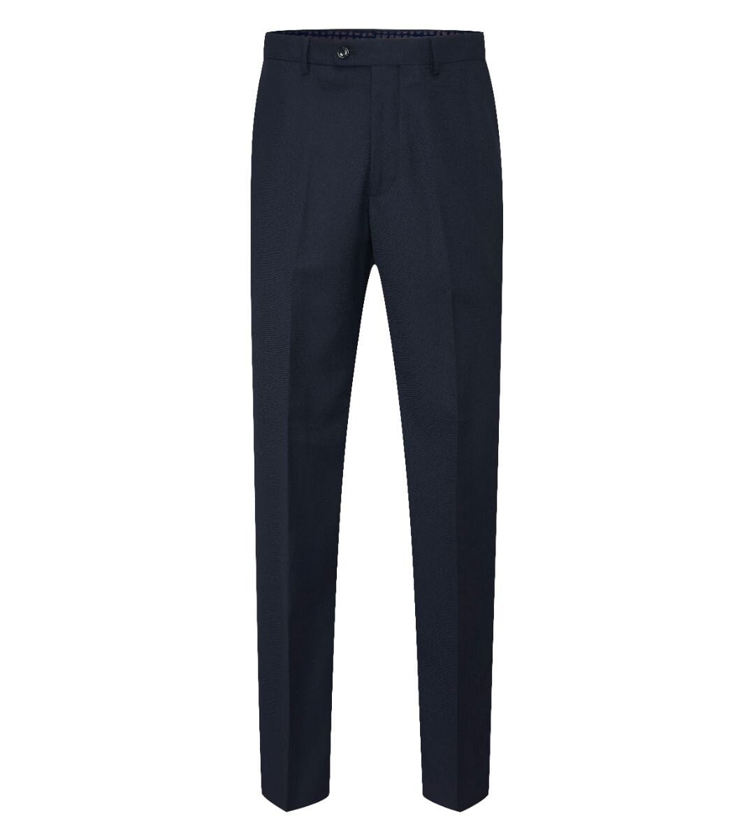Farnham Navy Trousers - Trousers - - THREADPEPPER
