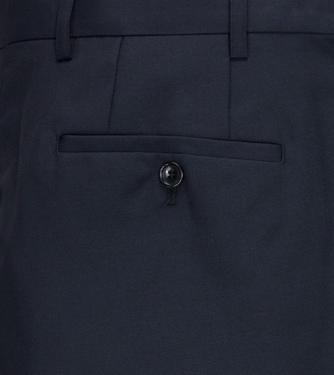 Farnham Navy Trousers - Trousers - - THREADPEPPER