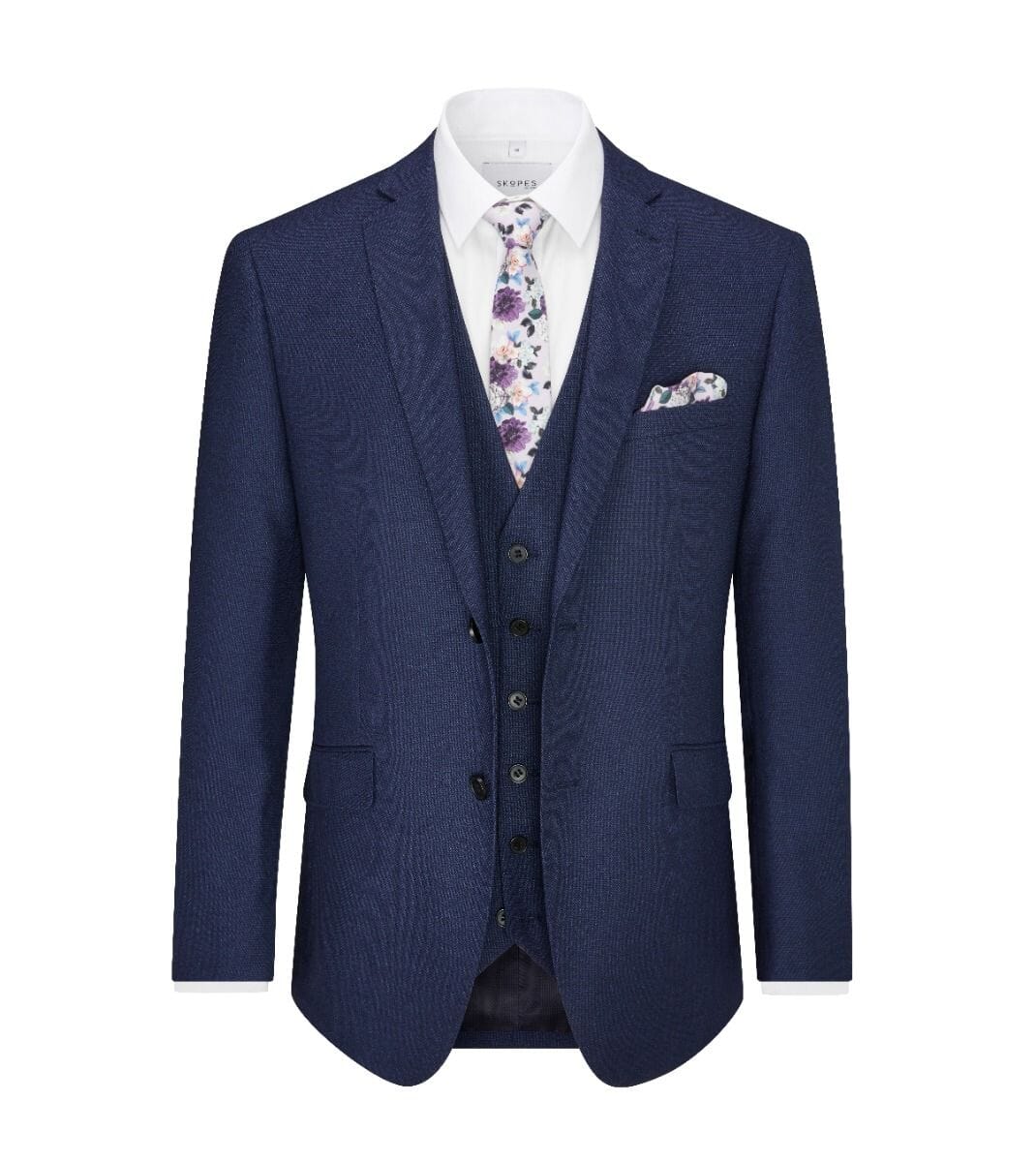 Harcourt Navy Jacket - Blazers & Jackets - - THREADPEPPER