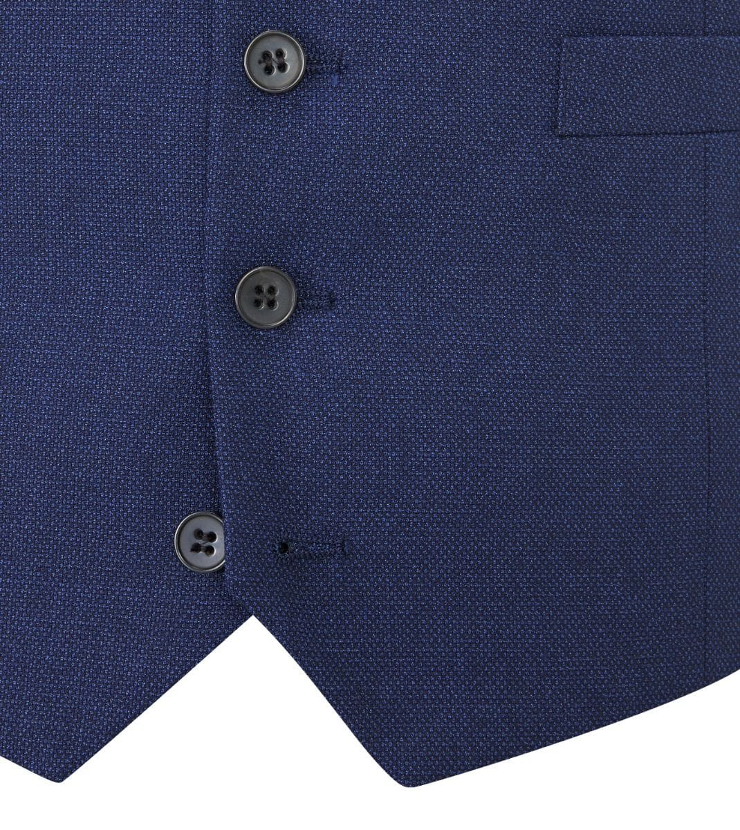 Harcourt Navy Waistcoat - Waistcoats - - THREADPEPPER