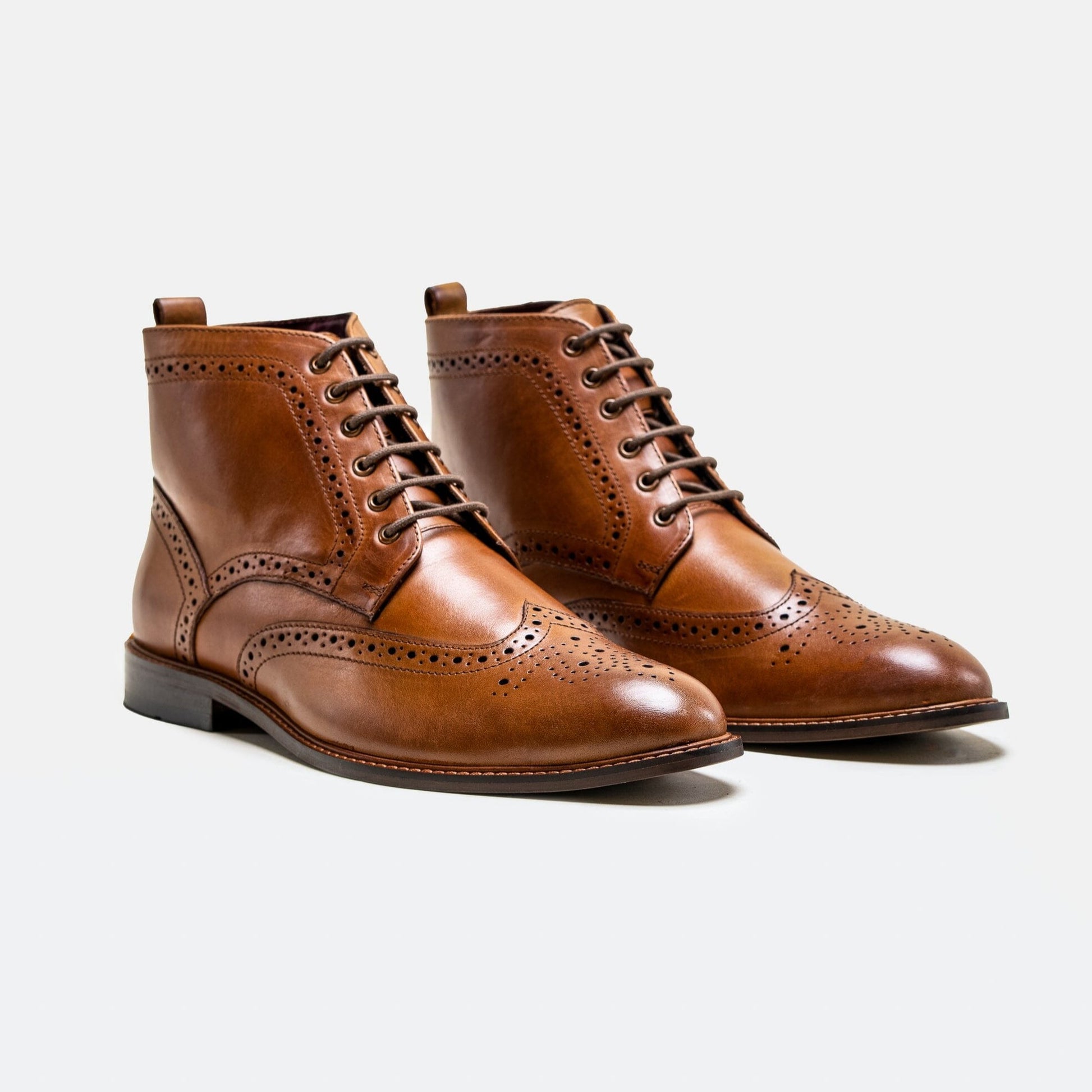 Holmes Tan Signature Boots - Boots - - THREADPEPPER