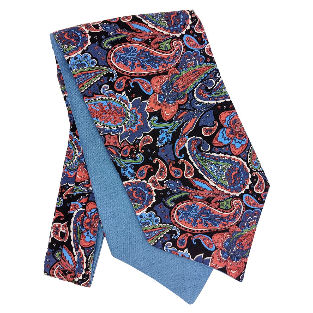 Holst Paisley Silk Cravat - Cravats - - THREADPEPPER