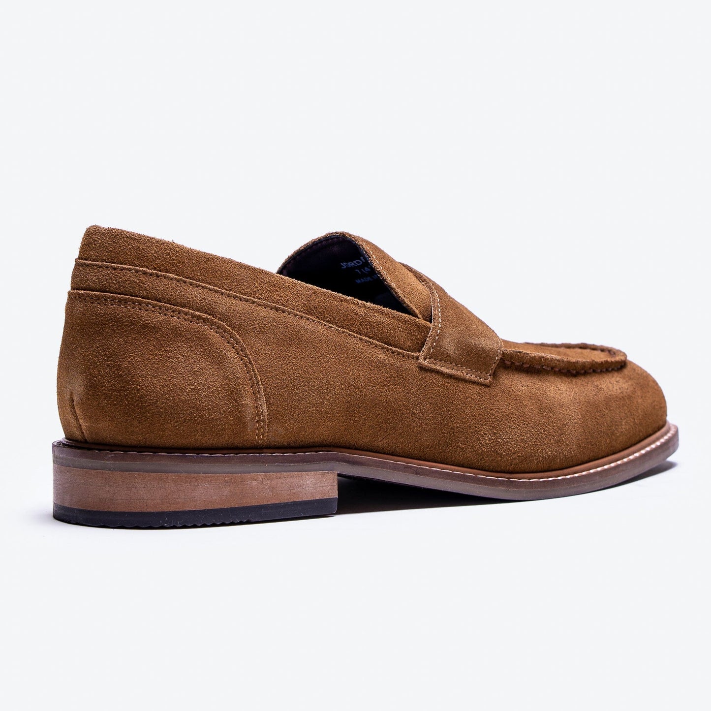 Jordan Tan Suede Loafers - Shoes - - THREADPEPPER