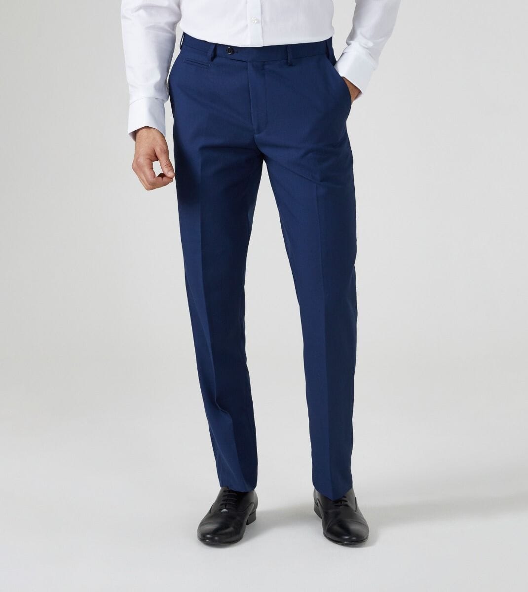 Kennedy Royal Blue Trousers - DUE 26/8/23 - Trousers - 28R - THREADPEPPER